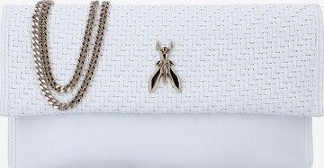 Pochette PATRIZIA PEPE en blanc : devant