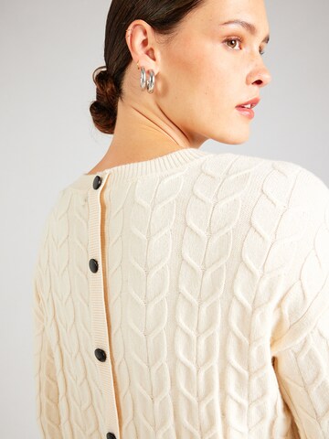 Vero Moda Curve Sweater 'VMCTILDA' in Beige
