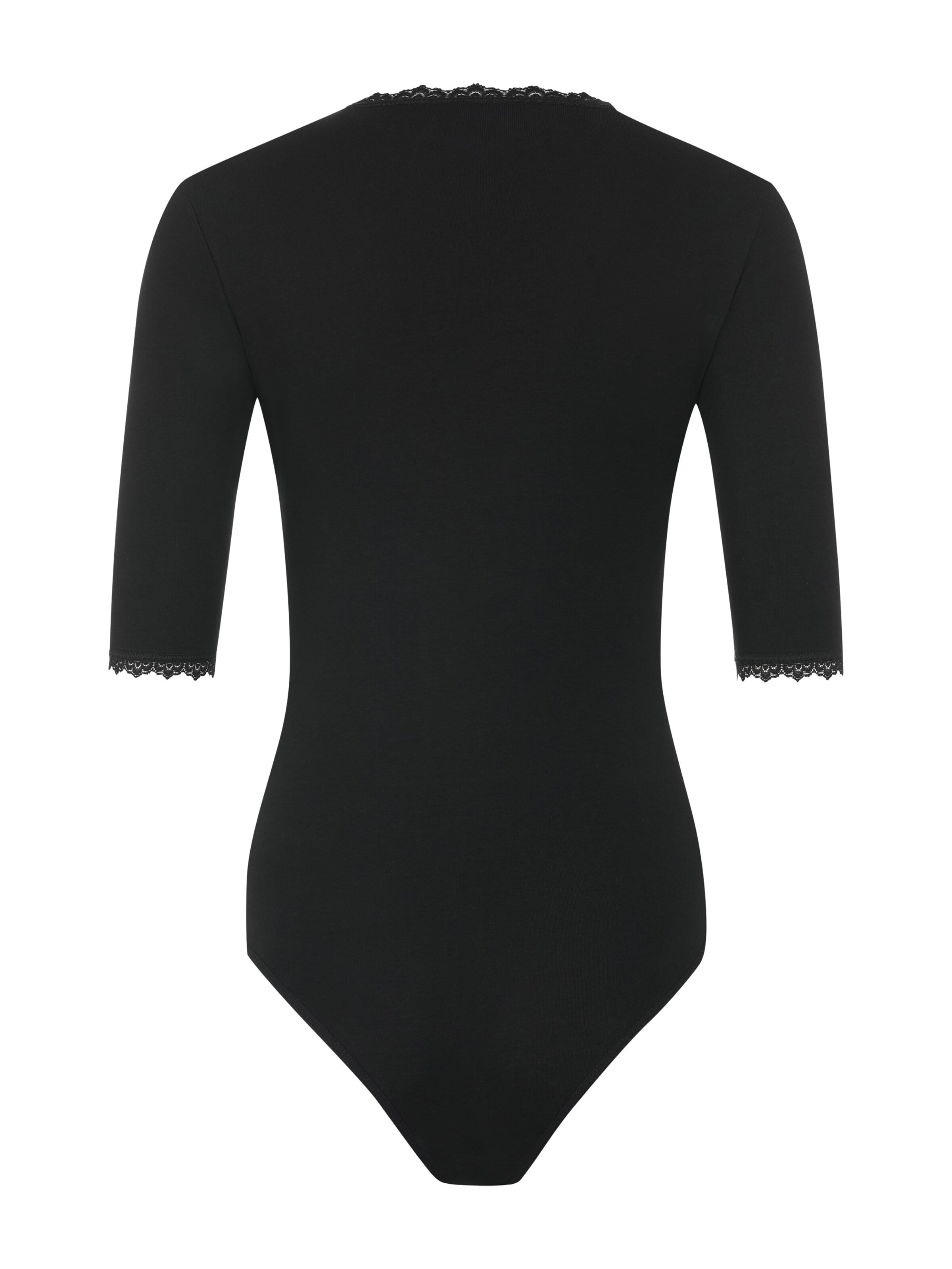 Evoni Shirt bodysuit in Black