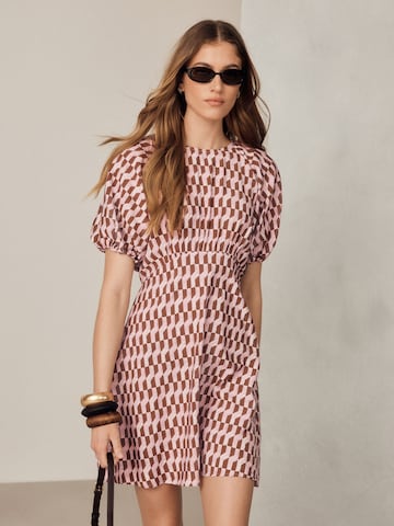Next - Vestido en marrón: frente