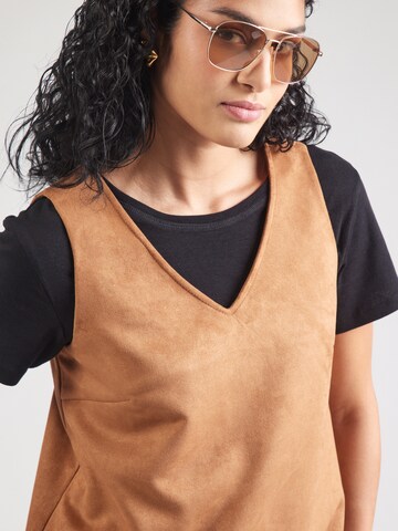 ONLY - Vestido 'ONLNORMA' em castanho