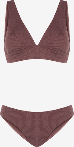 SORBET ISLAND Bikini 'Aqua' in Purple: front