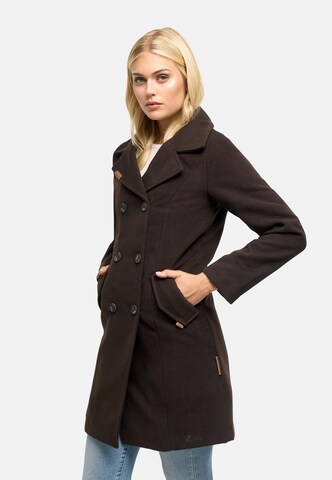 MARIKOO Between-seasons coat in Brown