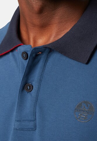 North Sails Poloshirt in Blau