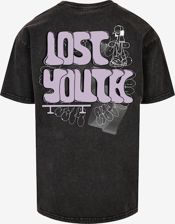Lost Youth Shirt 'Skate' in Black