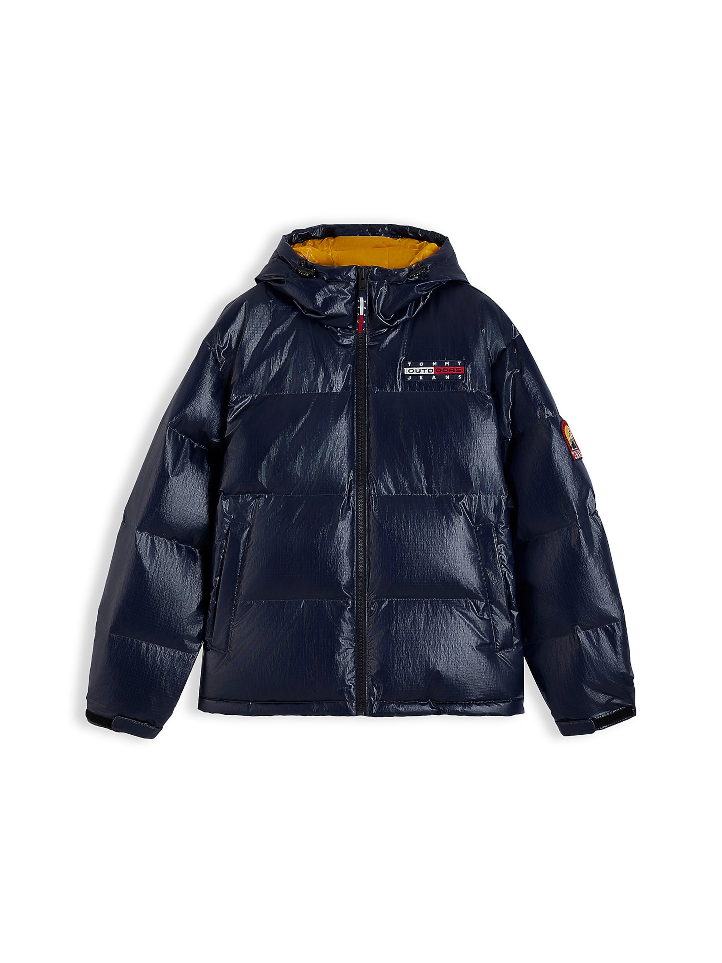 Tommy Jeans - Casaco de inverno 'Alaska' em azul: frente