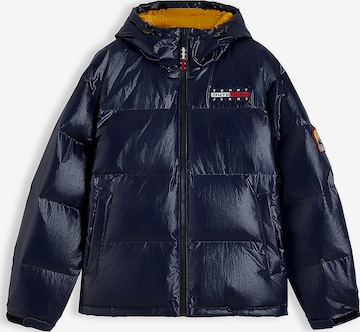 Tommy Jeans - Casaco de inverno 'Alaska' em azul: frente