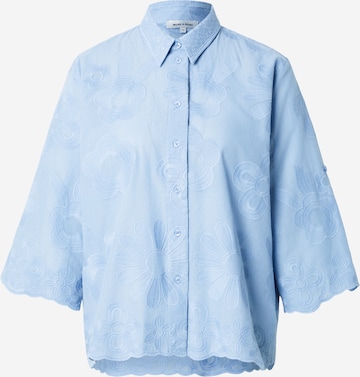 MORE & MORE Pusero värissä sininen: etupuoli