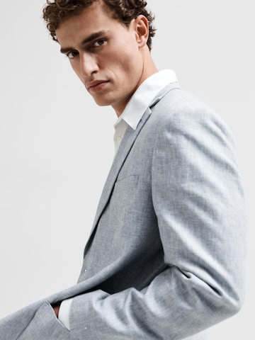 Regular fit Sacou 'Anton' de la SELECTED pe albastru