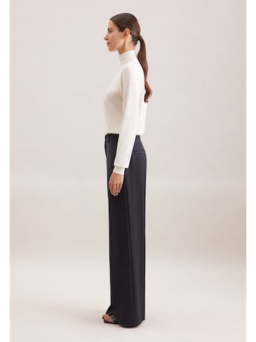 Regular Pantalon à plis 'August Drop 252' SEIDENSTICKER en bleu