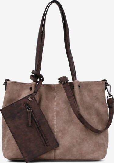 Emily & Noah Shopper in beige / braun, Produktansicht