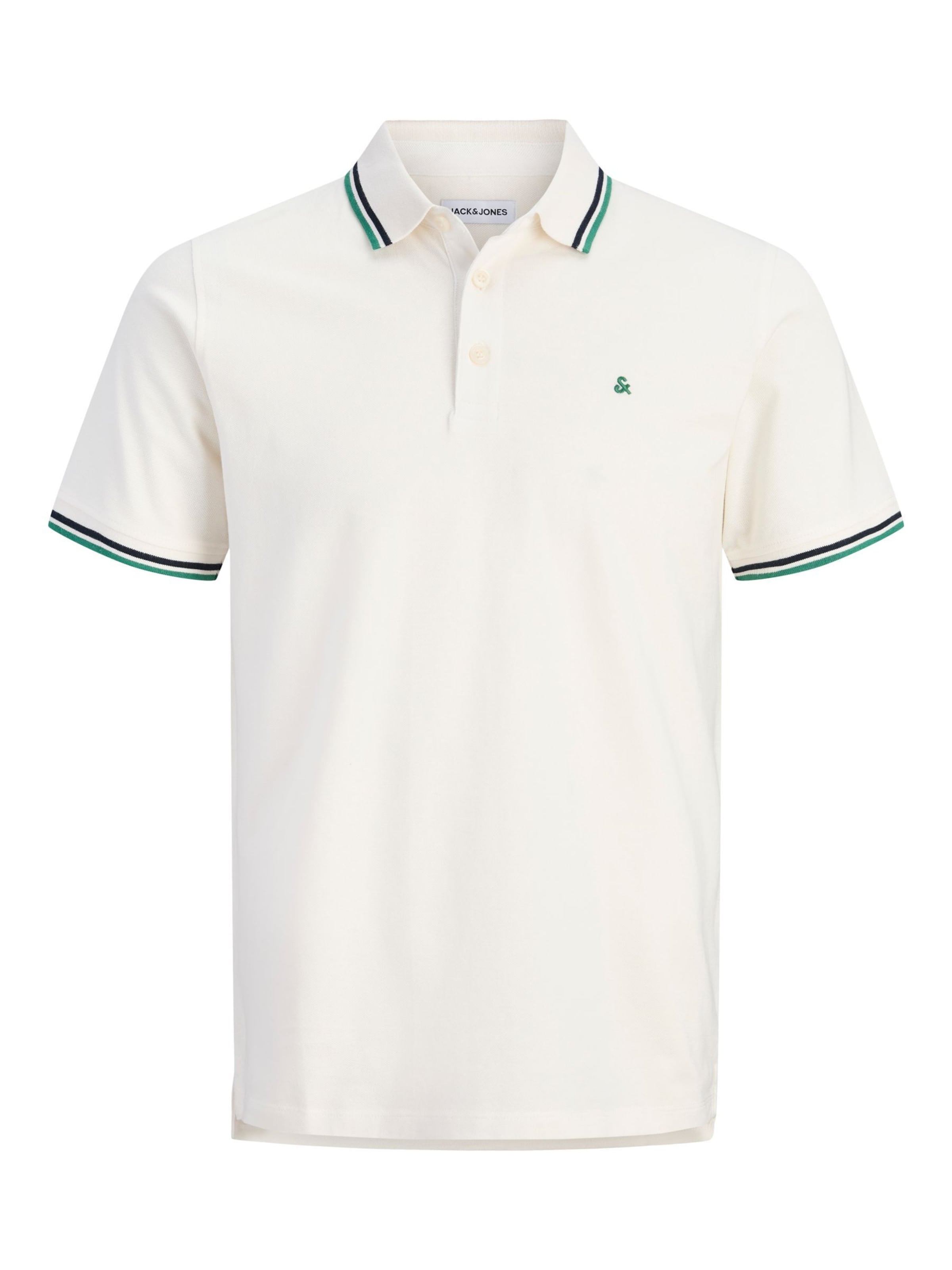 JACK & JONES T-Shirt 'JJPaulos' en L en blanc cassé, Vue avec produit