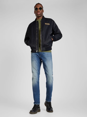 G-Star RAW Slimfit Jeans '3301' i blå