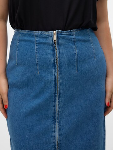 Jupe Vero Moda Curve en bleu