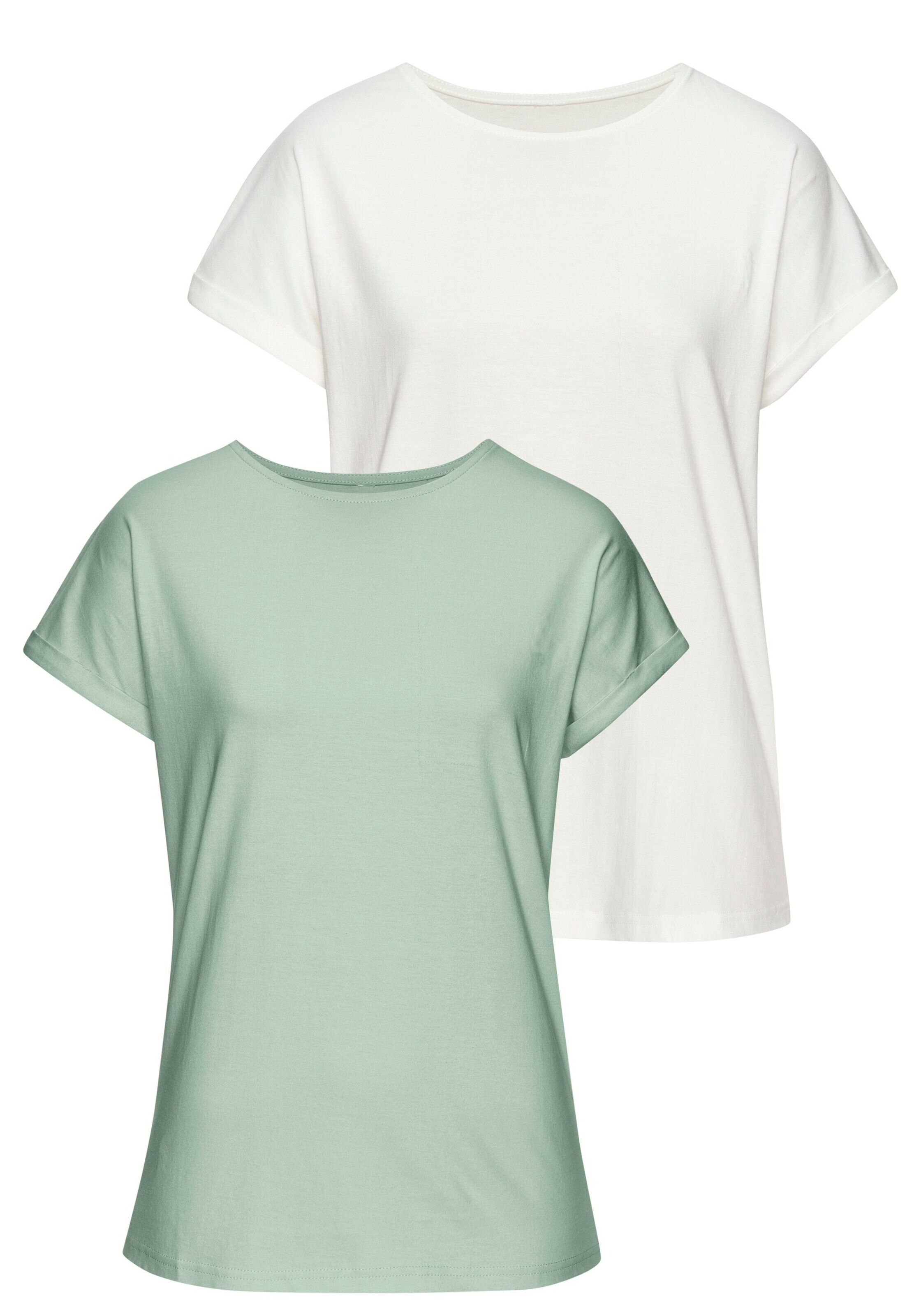 VIVANCE T-Shirt in Grün: Vorderseite