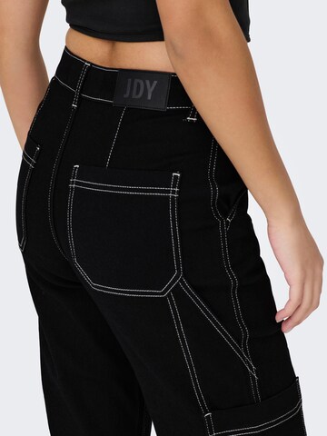 JDY Loose fit Cargo jeans 'TULGA' in Black