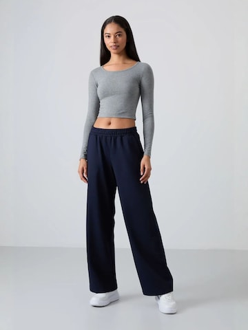 Tommy Life Wide leg Workout Pants in Blue