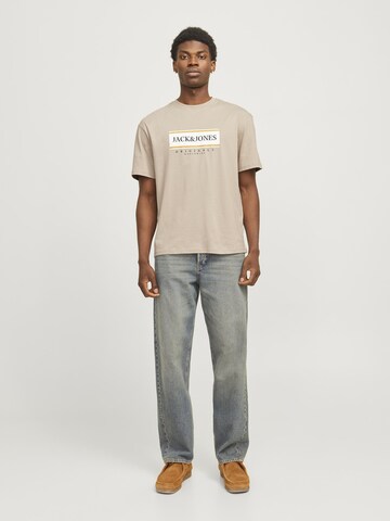 JACK & JONES Shirt in Beige