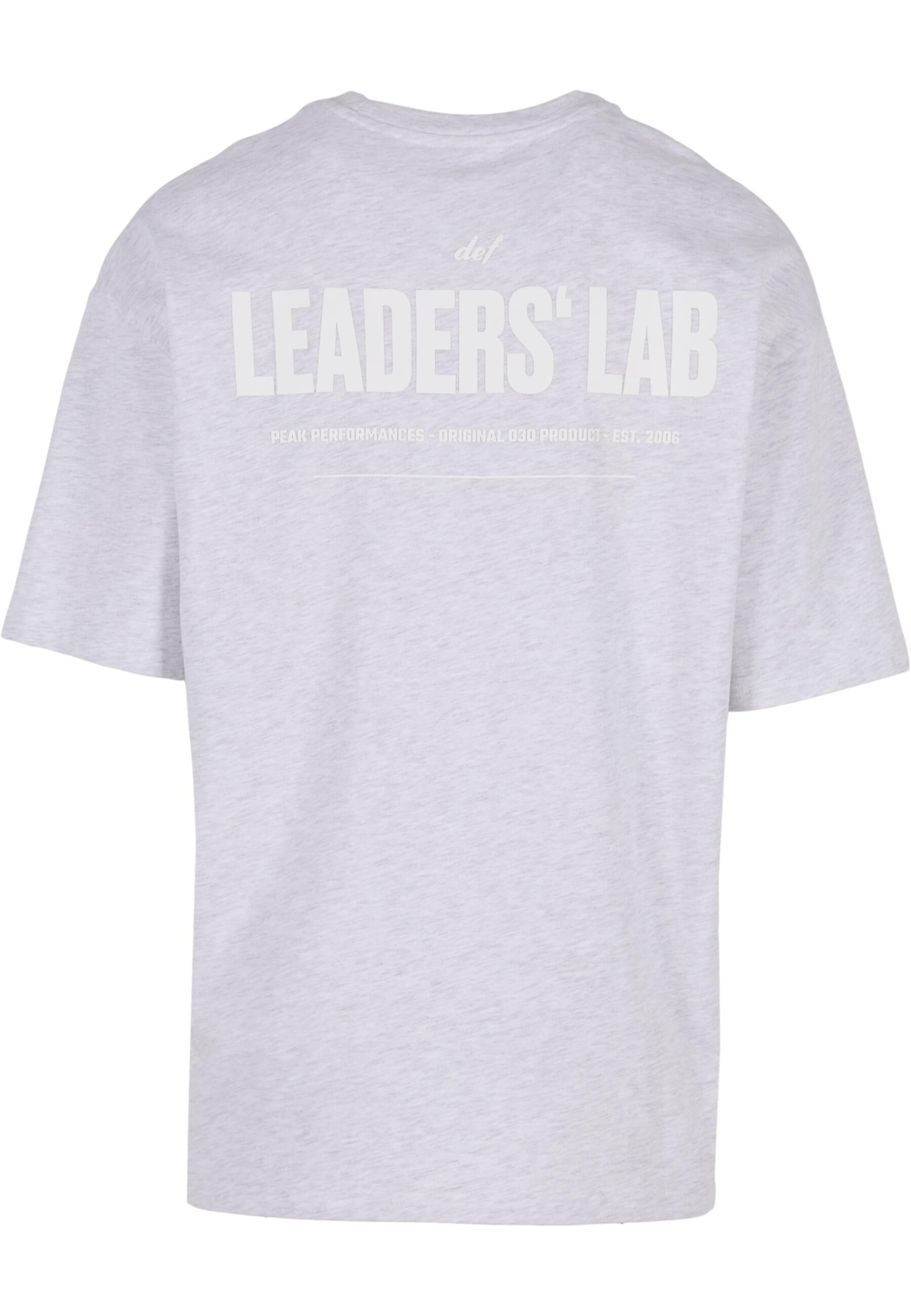 DEF T-Shirts 'Leader' in Grau