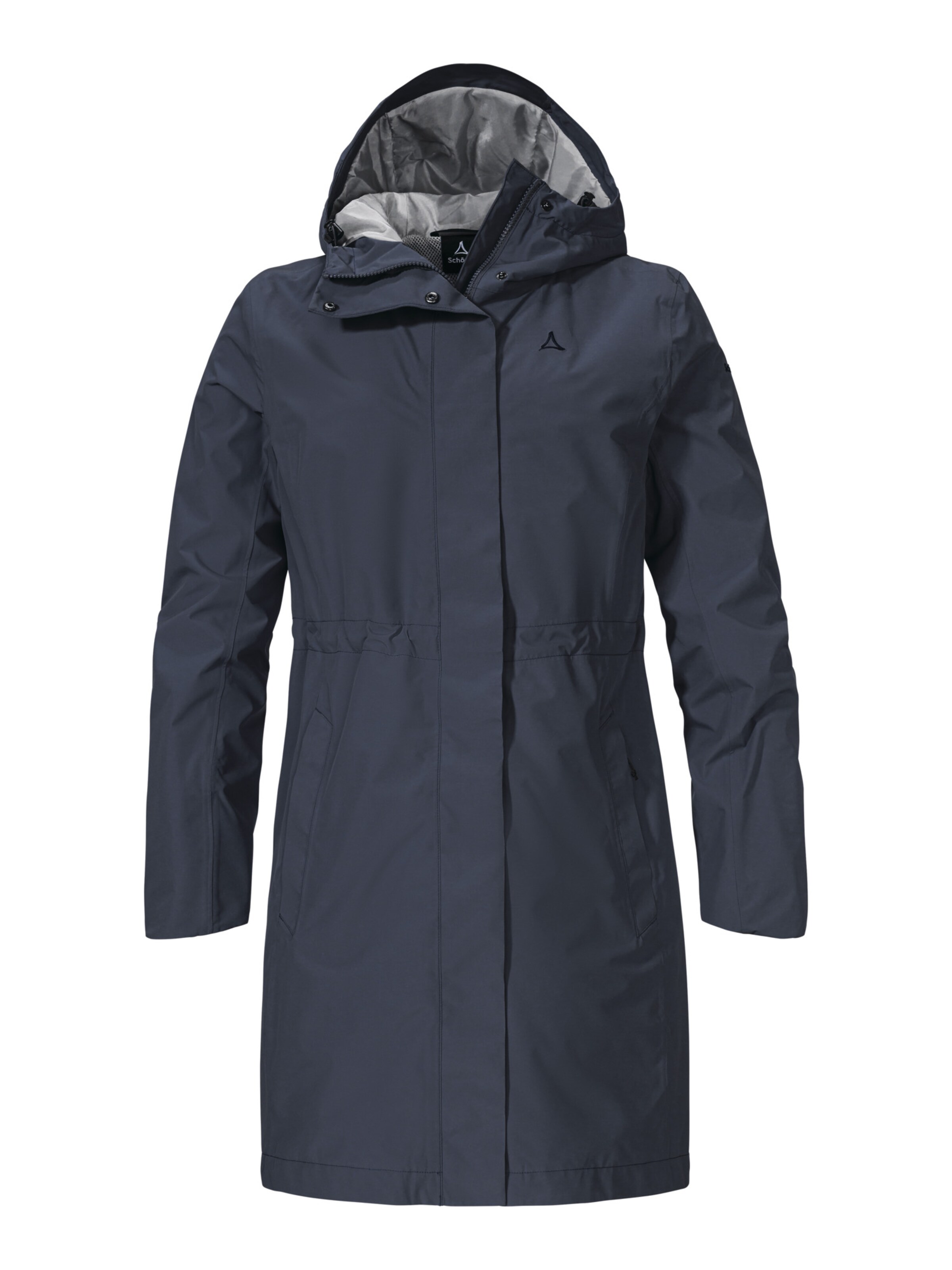 Schöffel Mantel 'Bohorok' in Blau: Vorderseite