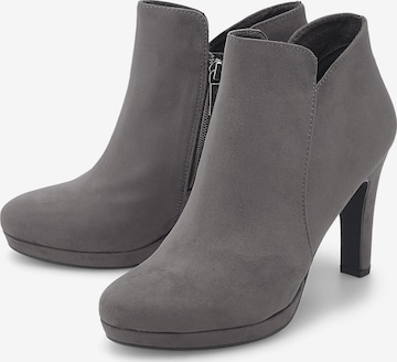 TAMARIS Ankle Boots in Grey