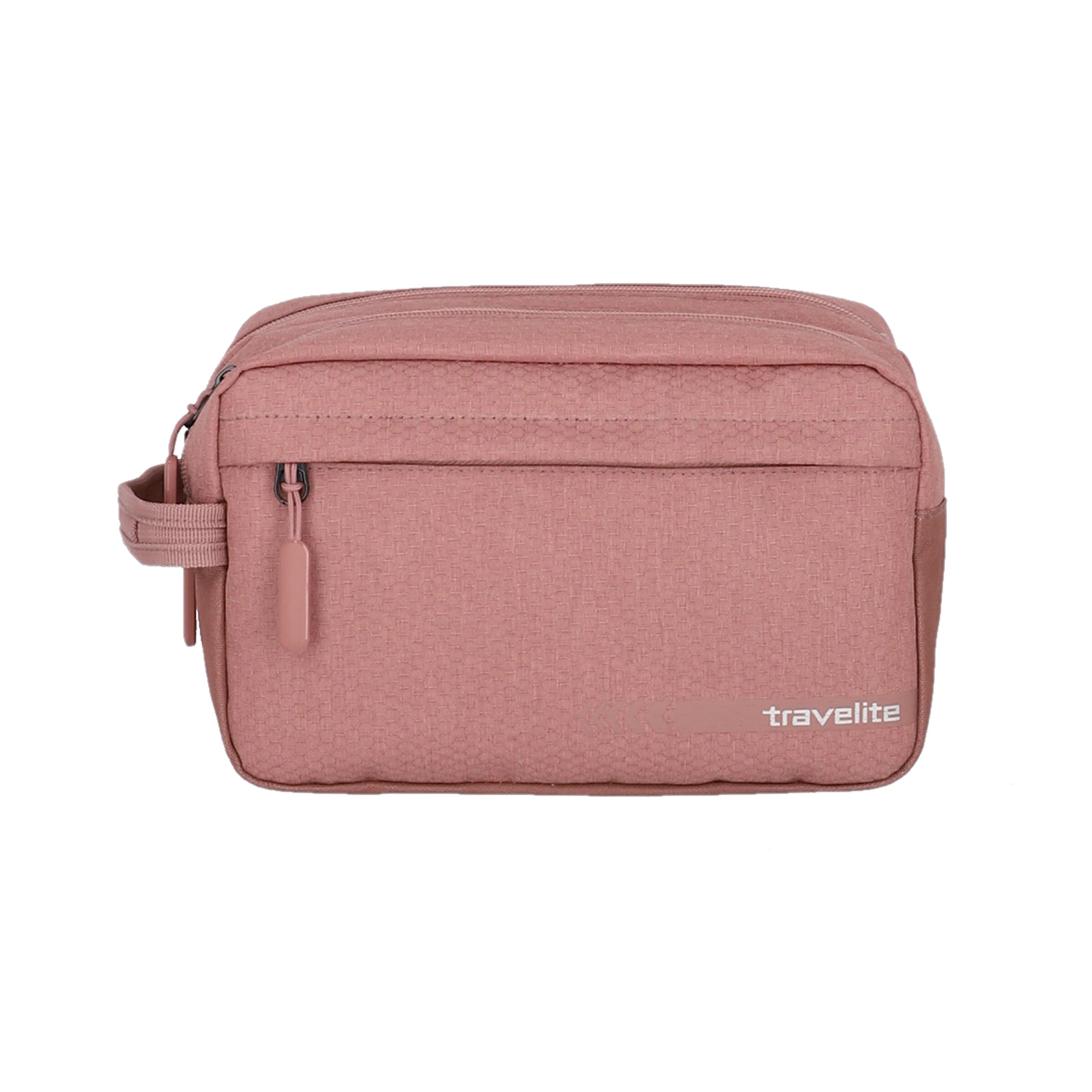 TRAVELITE Toiletry Bag 'Kick Off' in Pink: front