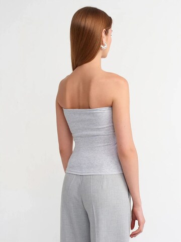 Dilvin Top in Grey