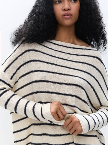 Pull&Bear Pullover i beige