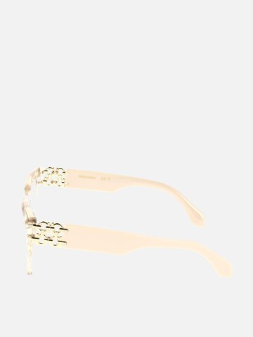 FERRAGAMO Zonnebril in Beige
