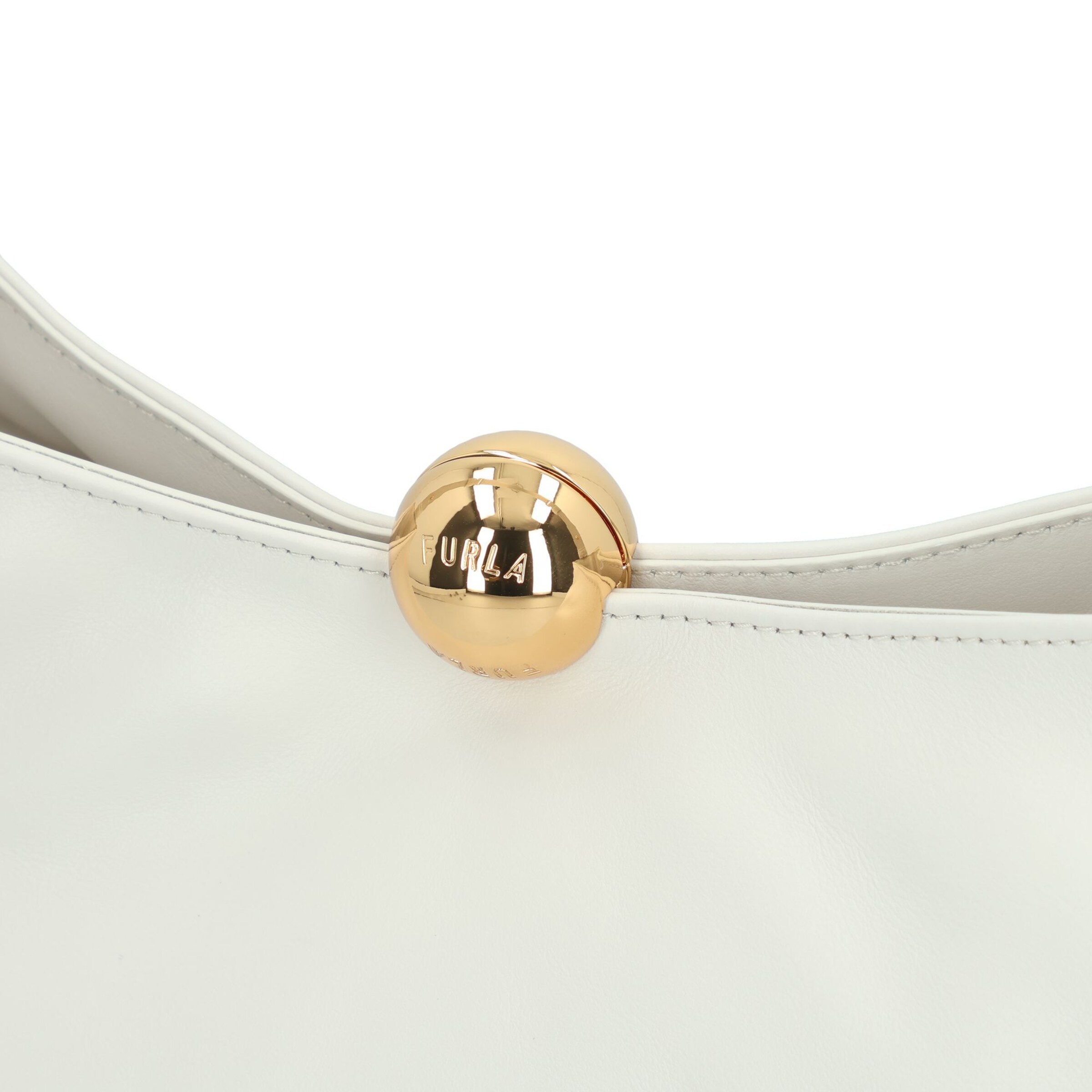 FURLA Schultertasche in Weiß