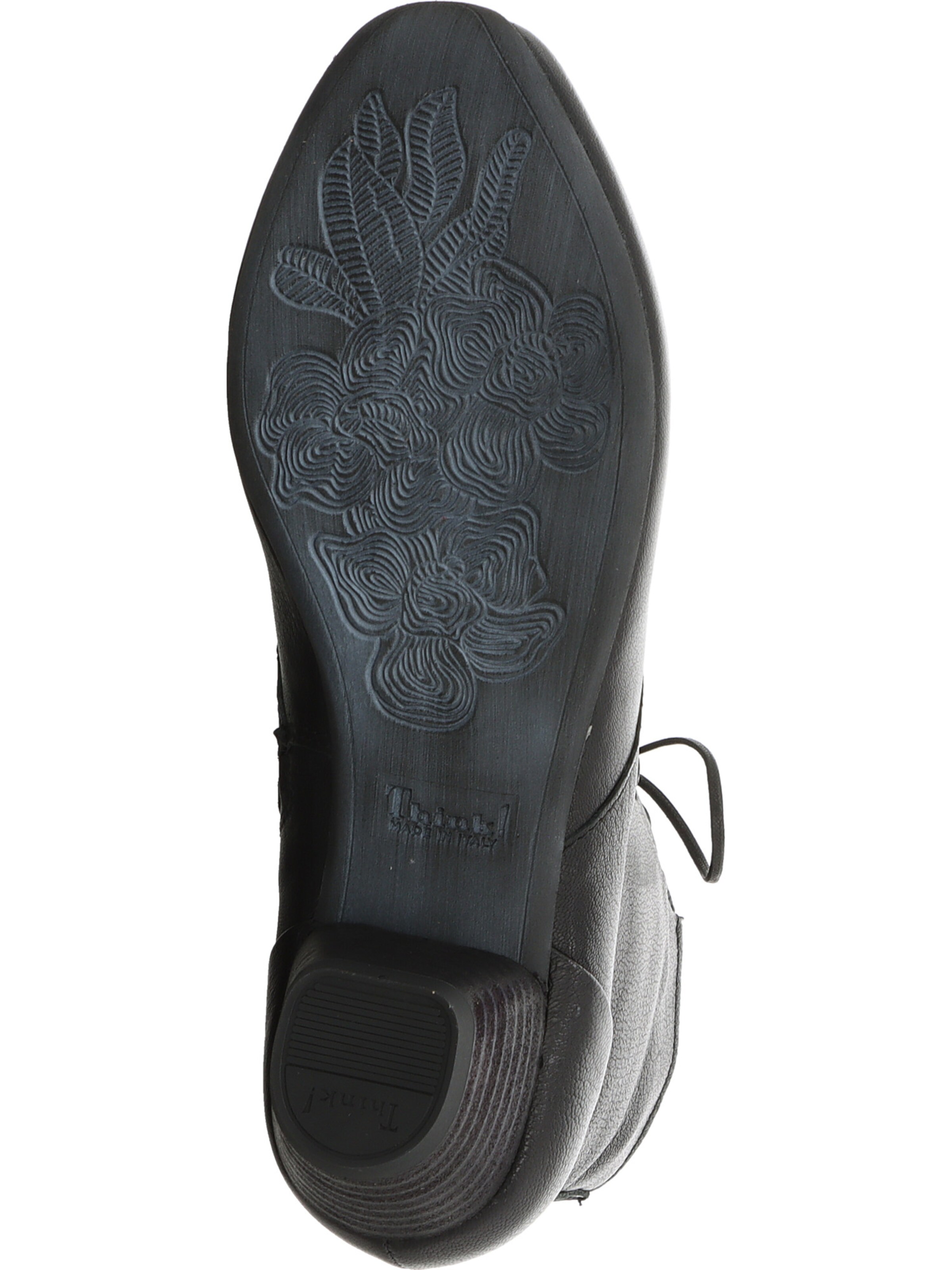 THINK! Schnürstiefelette 'Aida' in Schwarz