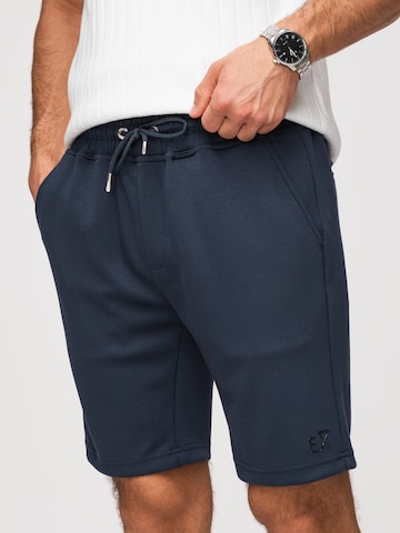 Ombre Regular Trousers in Blue