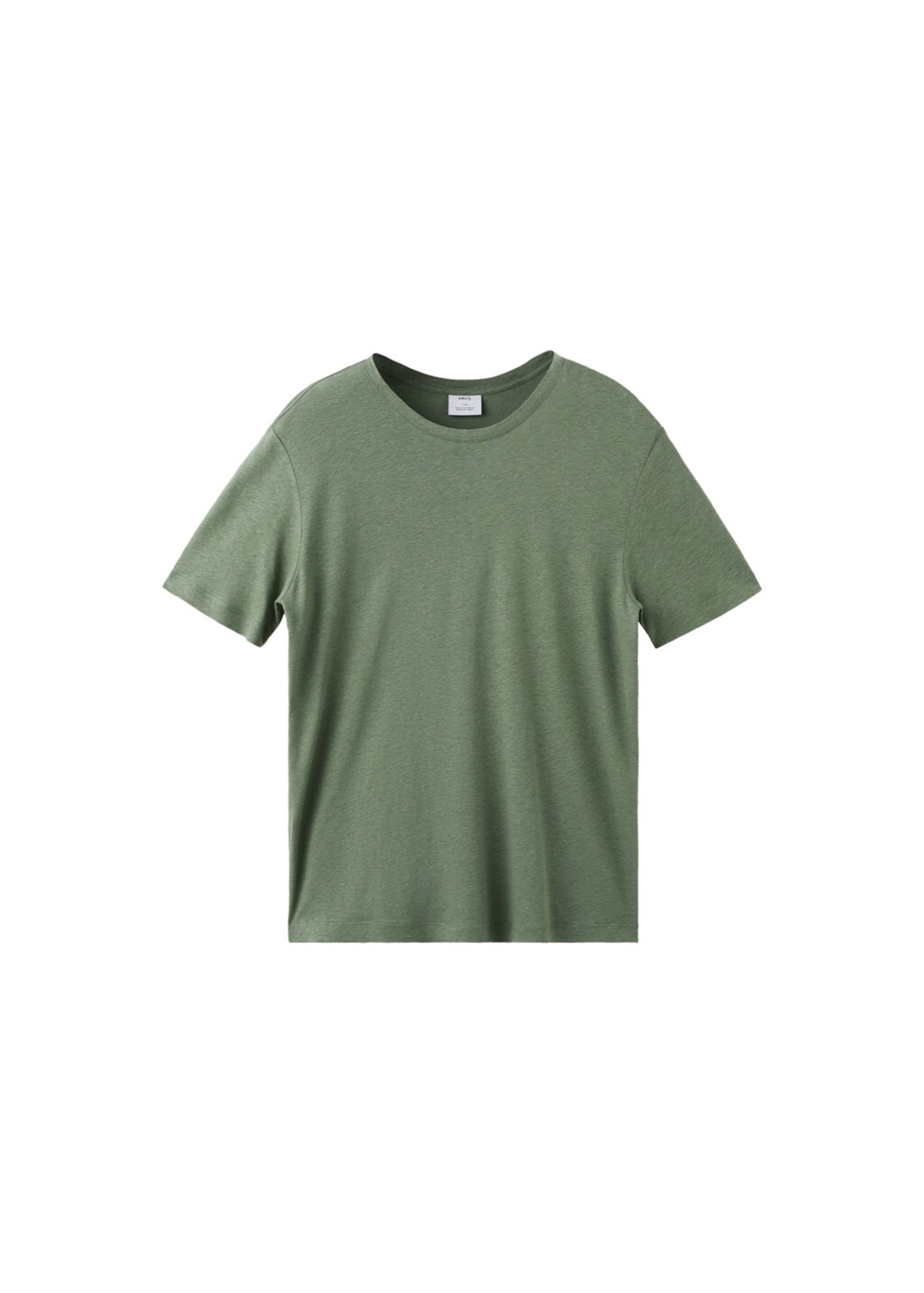 MANGO MAN Shirt 'Liman' in Green: front