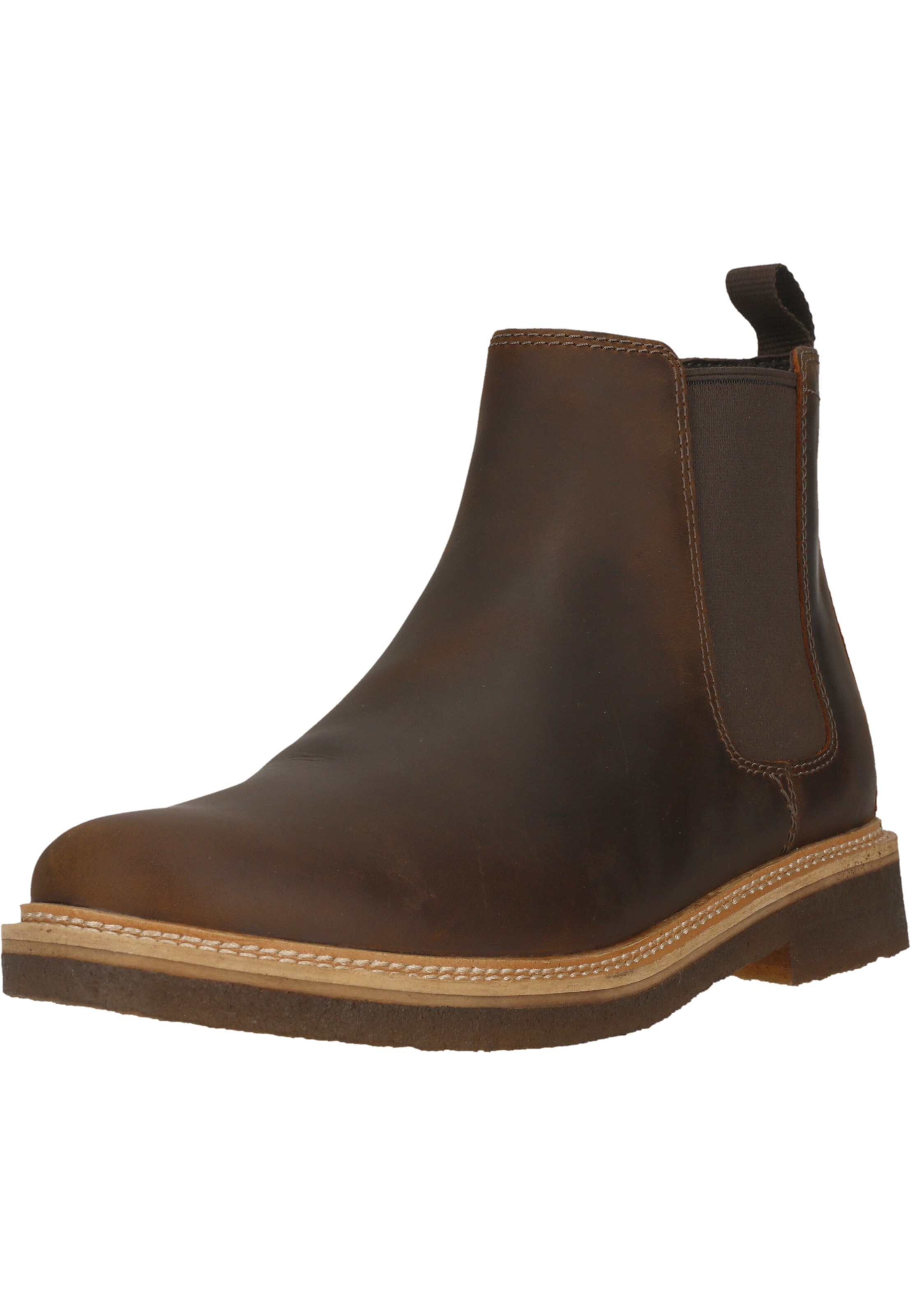 CLARKS Chelsea Boots 'Clarkdale Easy' in Braun: Vorderseite