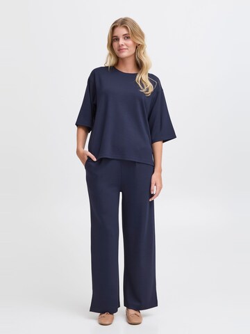 Fransa Loosefit Hose 'AURORA' in Blau