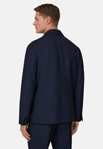 Boggi Milano Regular fit Business-colbert in Blauw