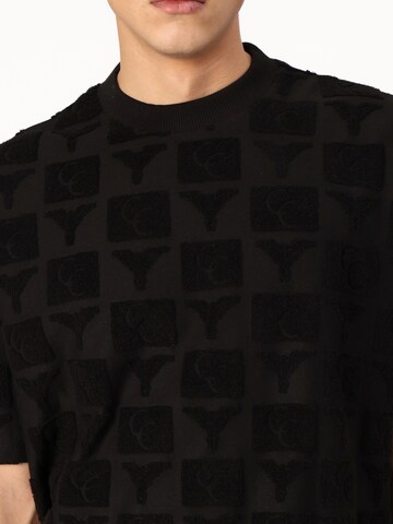 T-Shirt 'Ebnicher' Carlo Colucci en noir