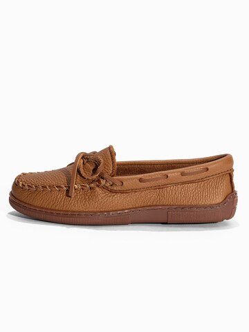 Mocassin 'Moosehide Classic' Minnetonka en marron