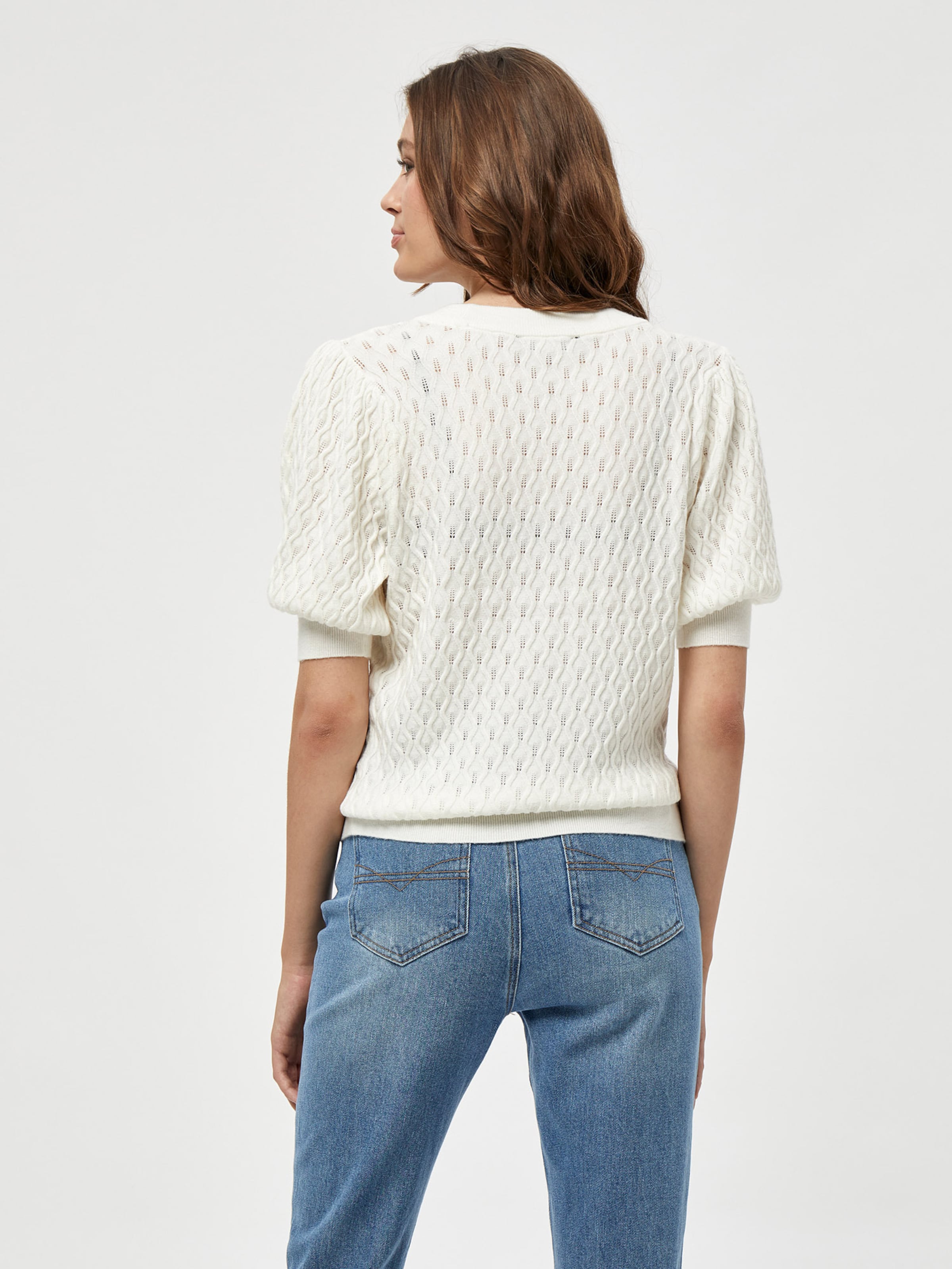 Peppercorn Top 'Rosalia' in White