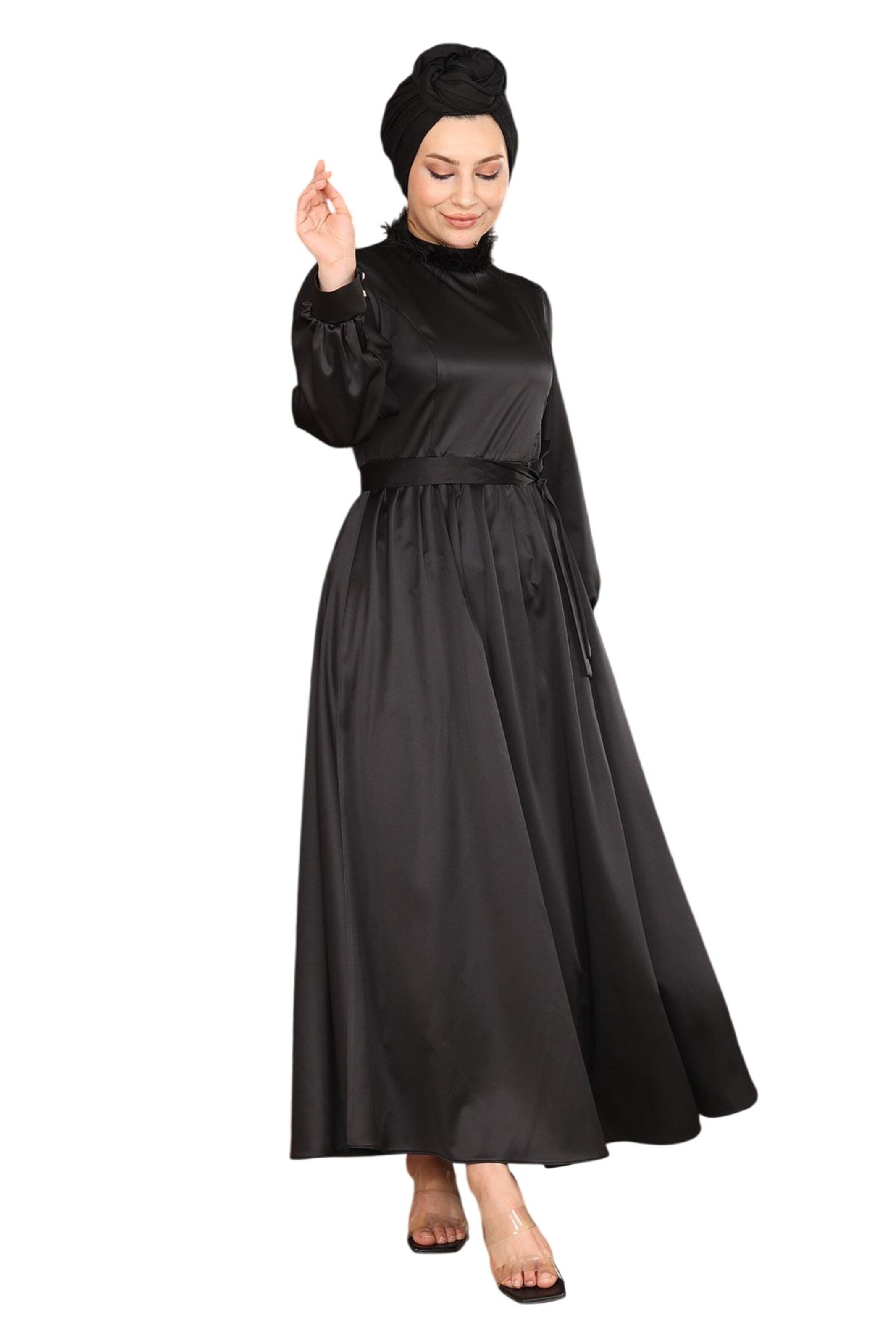 MODAMIHRAM Avondjurk in Zwart