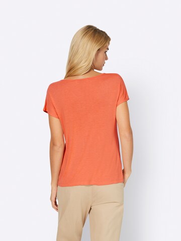 heine T-shirt i orange