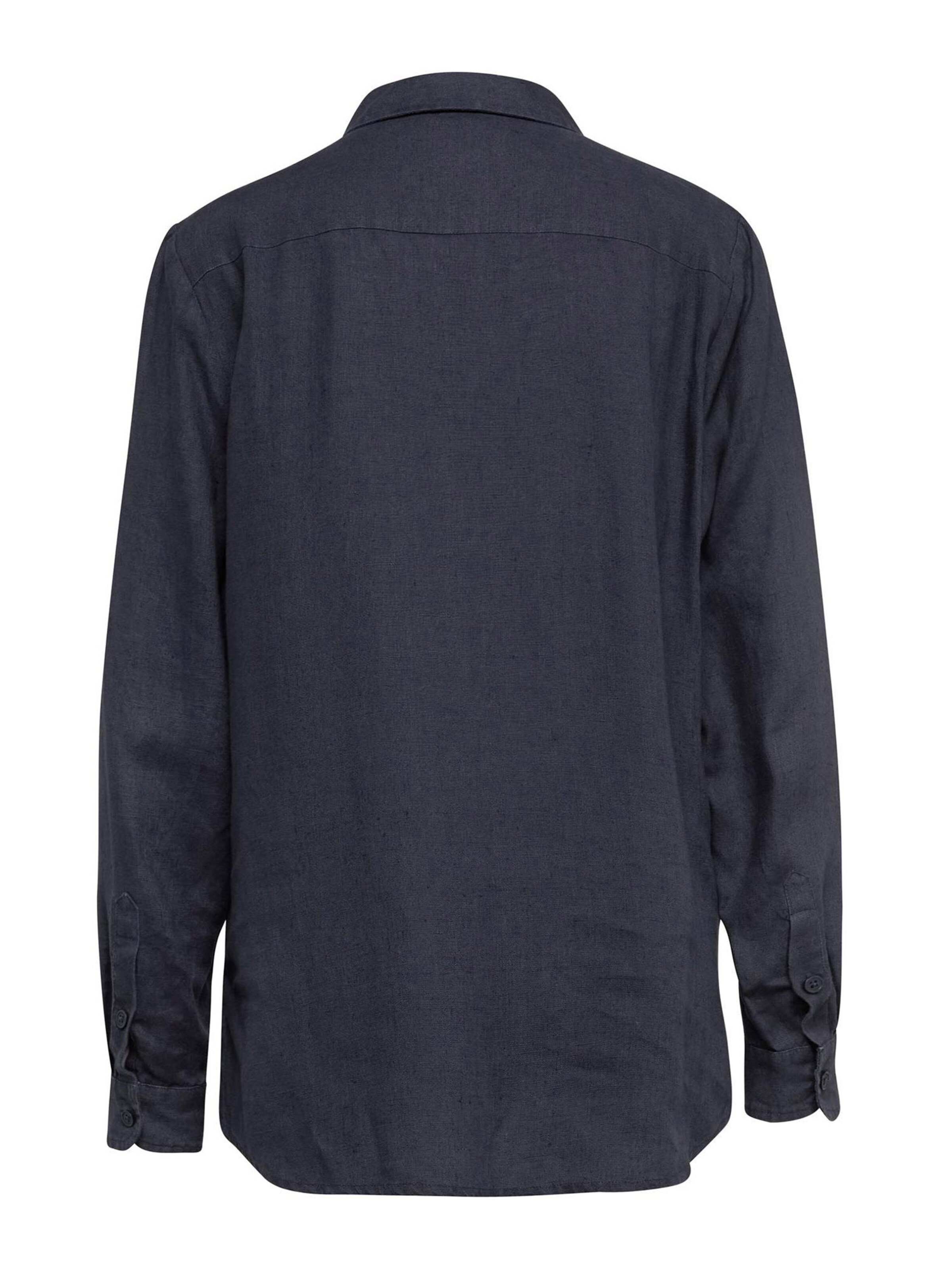 Goldner Bluse in Schwarz