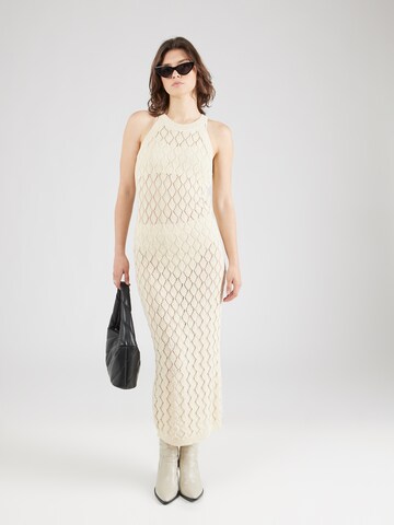 Y.A.S Knitted dress in Beige