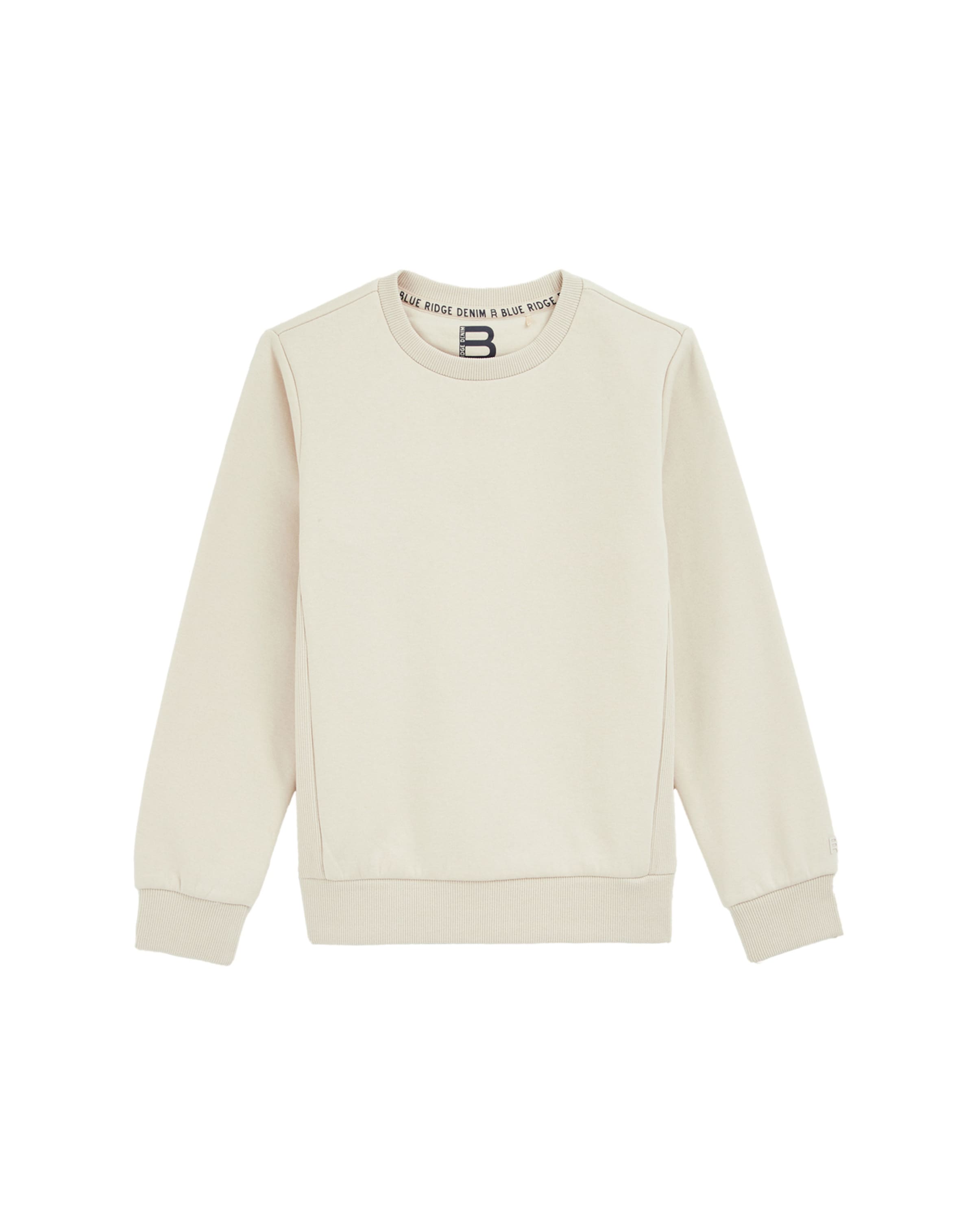 WE Fashion Collegepaita värissä beige: etupuoli