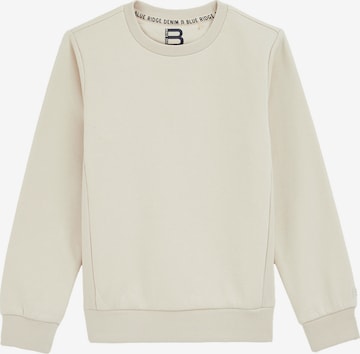 WE Fashion Sweatshirt in Beige: front