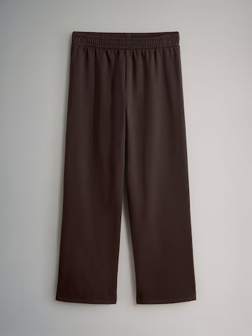 The Set Široký strih Nohavice - Hnedá