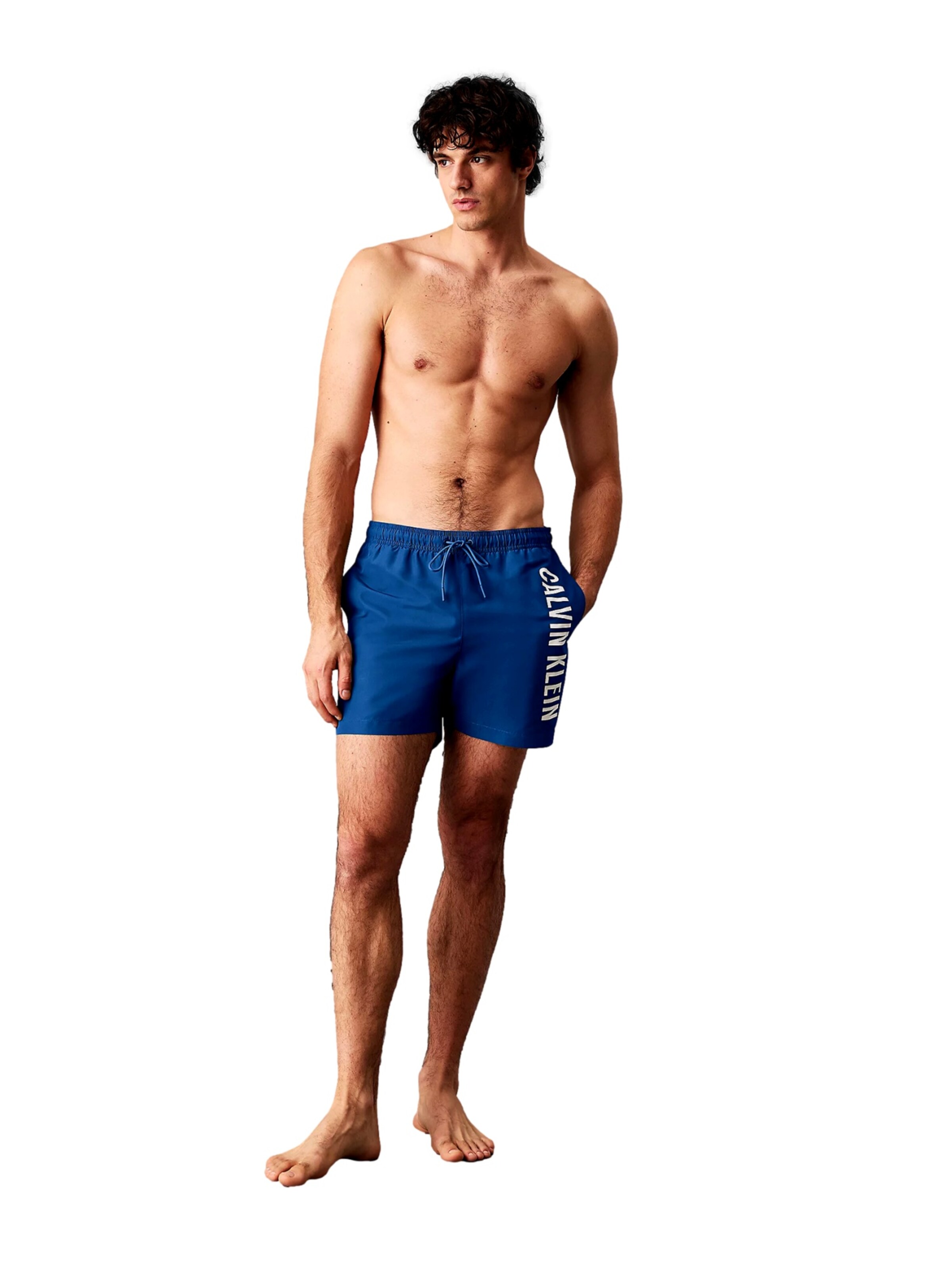 Calvin Klein Swimwear Badshorts i blå
