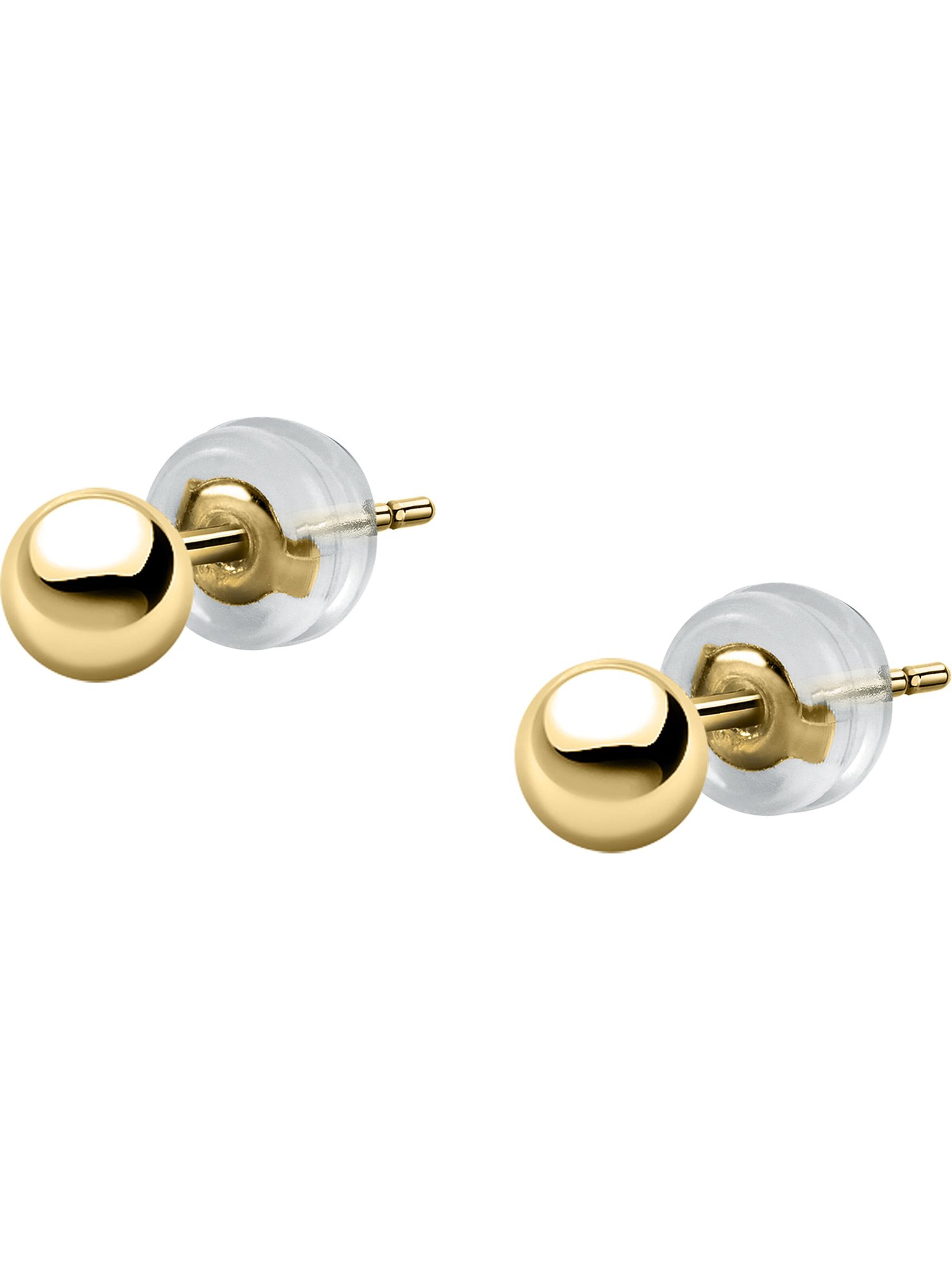 FAVS Earrings in Gold: front