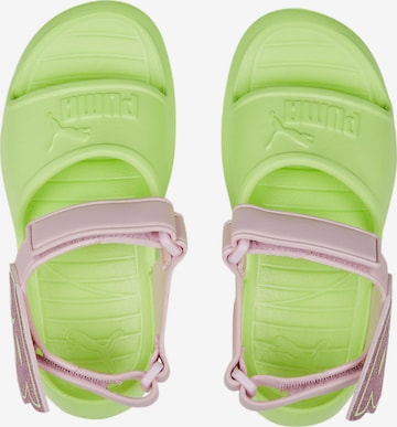 PUMA Sandaalit 'Divecat V2' värissä vihreä