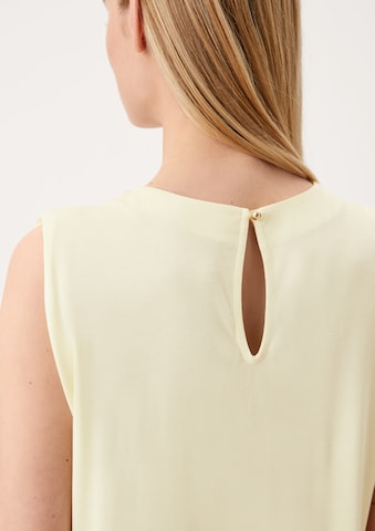 s.Oliver BLACK LABEL Top in Yellow